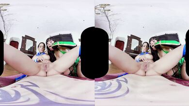 Alba De Silva And Katrina Moreno As Jade And Kitana Would Rather Fuck You Instead Of Fighting You