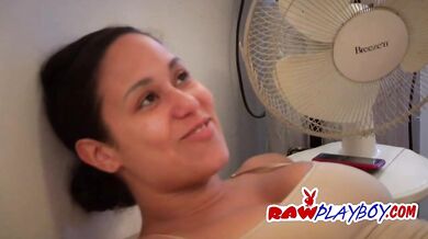 Hot babe riding boyfriend dick hard in the bedroom