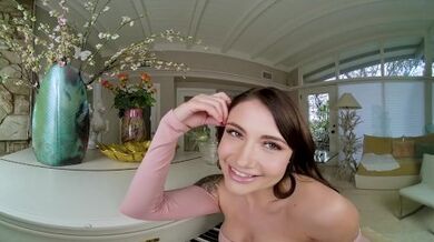 Inked Piano Student Adria Rae Wants To Play Her Music Professor's Flute And Get His Big D