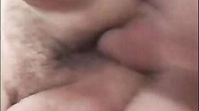 Sandwiching A Redhead Granny