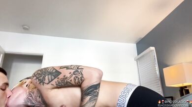 FULL Passionate Romantic Rough Sex Big Dick Dominant Daddy Fucking Blonde FTM Tans Man Austin Spears