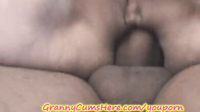 Granny gets her PUSSY FILLED