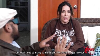 Venezolana tetona pasa casting para ser actriz porno