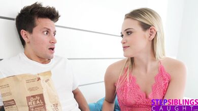 Scheming Chloe Rose Invites Stepbro for Movie Night & Fucks His Extra Large Dick - S24:E5