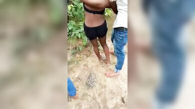 Desi Couples Caught In Village 3