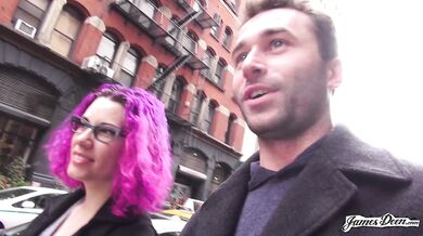 Violet Applies To Fuck James Deen - Violet Spice