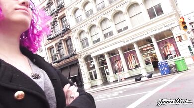 Violet Applies To Fuck James Deen - Violet Spice