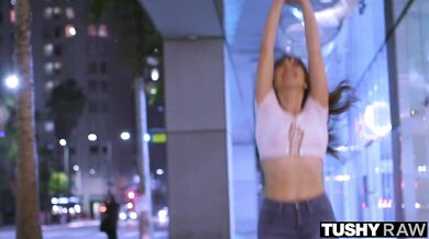TUSHYRAW Stunning babe loves anal