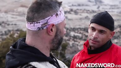 Muscular Gay Raw Fucked After Rimjob