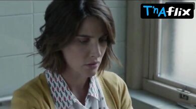 Cobie Smulders Breasts, Underwear Scene in Unexpected