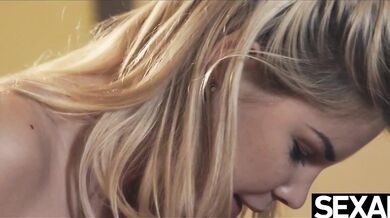 These three gorgeous girls all want to suck and fuck him dry