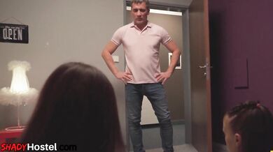 FAKEHUB - 21yo alternative backpakcing nympho babes suck in 3some