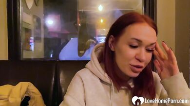 LOVEHOMEPORN - Big booty babe rides like a pornstar