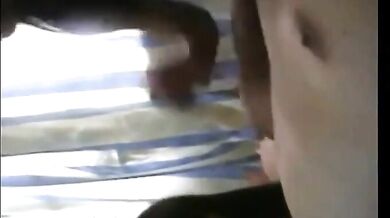 Two Asian girls sharing one small cock