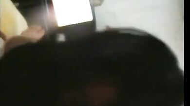 Two Asian girls sharing one small cock