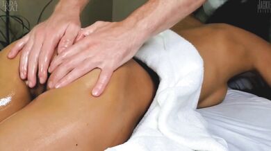 Asian Milf Cheats on Husband During Massage