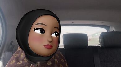 خانوم محجبه راننده رو به خانه اش برد - The veiled lady took the driver to her home