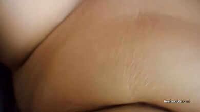 Black cock fucking shaved blondes pussy and asshole