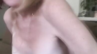 Fucking The Horny Amateur Granny GILF Loving Her Sex