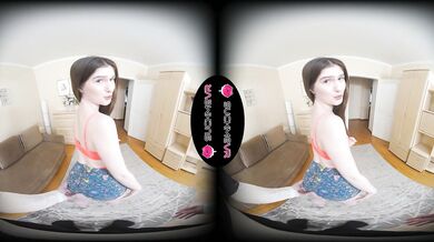 Horny Petite Russian, Hot Pearl, Enjoys A Hard Dick In VR