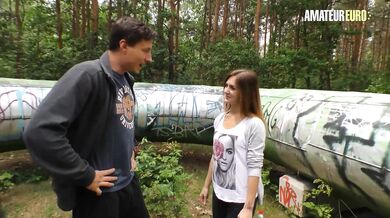 TOP 5 AMATEUR EURO OUTDOOR SEX COMPILATION!