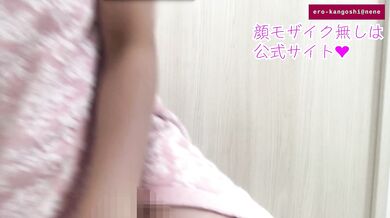 夜勤明け看護師の生理前で性欲が爆発、激しめ変態自慰行為