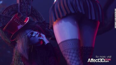 Party Hard Halloween - 3D Futanari Fantasy Animation