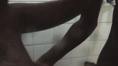 Local Nigerian Babe With Big Tits Fucked In Bathroom