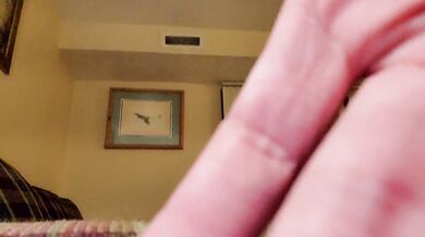 BBW gets pounded on the couch