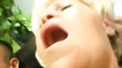 Granny Gets Fucked And Gets A Mouthful Of Jizz