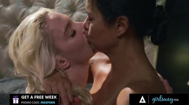 Horny MILF Dominates Sexy Blonde