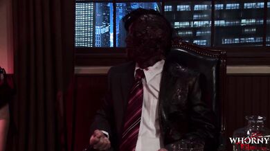 WHORNY FILMS Intense Office Threesome Porn Parody