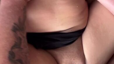 Milf fucks and gets cum on tits