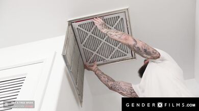 Trans Latina & Ebony GF Seduce HUGE Cocked Hunk