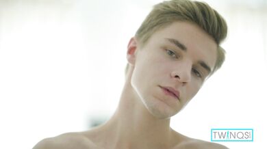Blonde Hunk Alexander S Rides A Rubber Dick While Milking Himself!