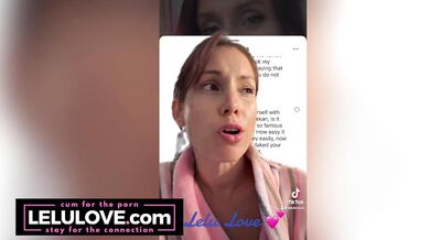 Big boobs babe flashing upskirt pussy & big tits dirty talk, halloween party costume, new bikinis, behind scenes - Lelu Love