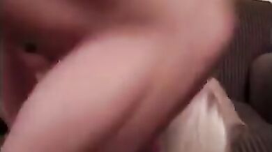 Hot young tight blonde gets her asshole stretched then covered in cum