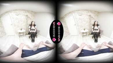 Sexy Maid, Anna Esman, Fucks And Blows You In POV VR