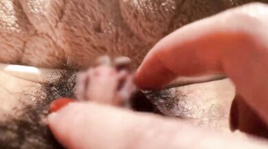 Nipple erection masturbation,Spread pussy clit caress masturbation