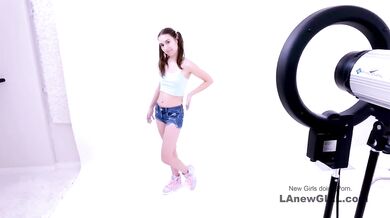 Petite Babe Sucking Dick as Tiny Sexy Model in New Hot Video