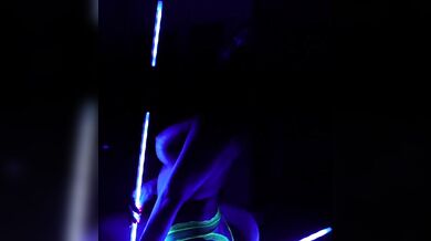 Sometihing more artistic sexy psycho in blue... Michaela Isizzu