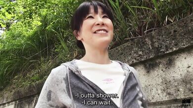 The true story of how a sweaty and older Japanese lady with massive huge breasts decided to cool off in my van