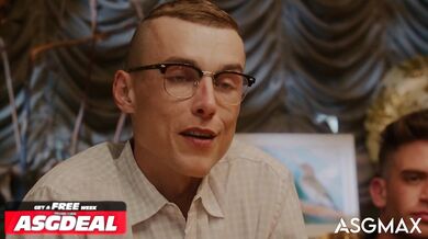 College Jock's Dick Jerked Under Dinner Table