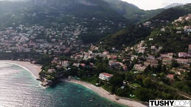 TUSHY Hot Blonde Stacy Having Intense Anal Climax