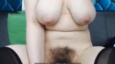 Hairy Amateur on Webcam