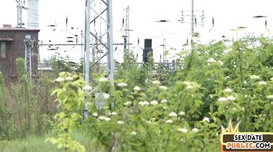 FULL PORN NETWORK - German amateur chick public fucked outdoor on sex date