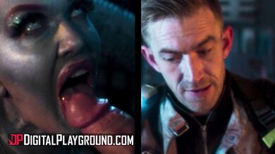 DIGITALPLAYGROUND - Captain Danny D Finds His Prize, Busty Amber Jayne On An Abandoned Ship