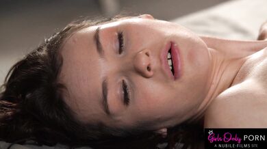 Belgian Babe Matty Dressed in Sexy Lingerie Takes Friendship to Next Level With Barbie Brill