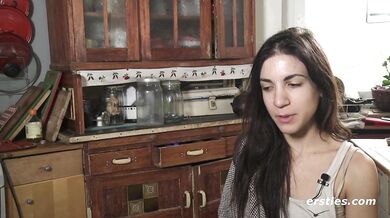 Ersties - Hot Brunette Gets Off In a Public Space