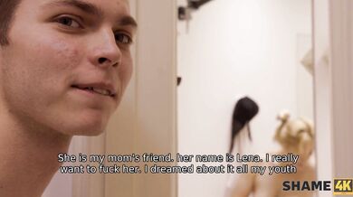 SHAME4K. Superb mature blonde was dreaming about a dick when a guy entered